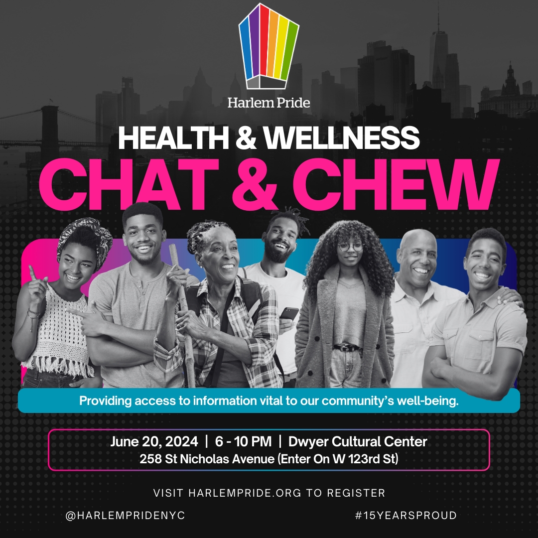 Photo of Harlem Pride: Health & Wellness Chat & Chew