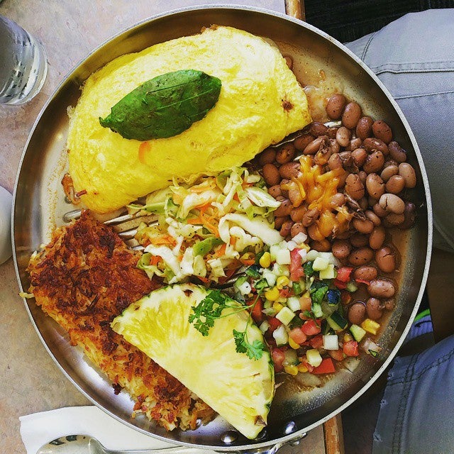 Peg's Glorified Ham N Eggs - Mae Anne Ave