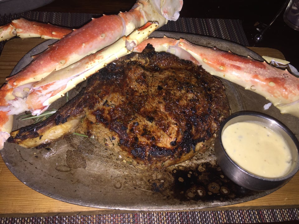 black & blue Steak and Crab, Rochester, NY